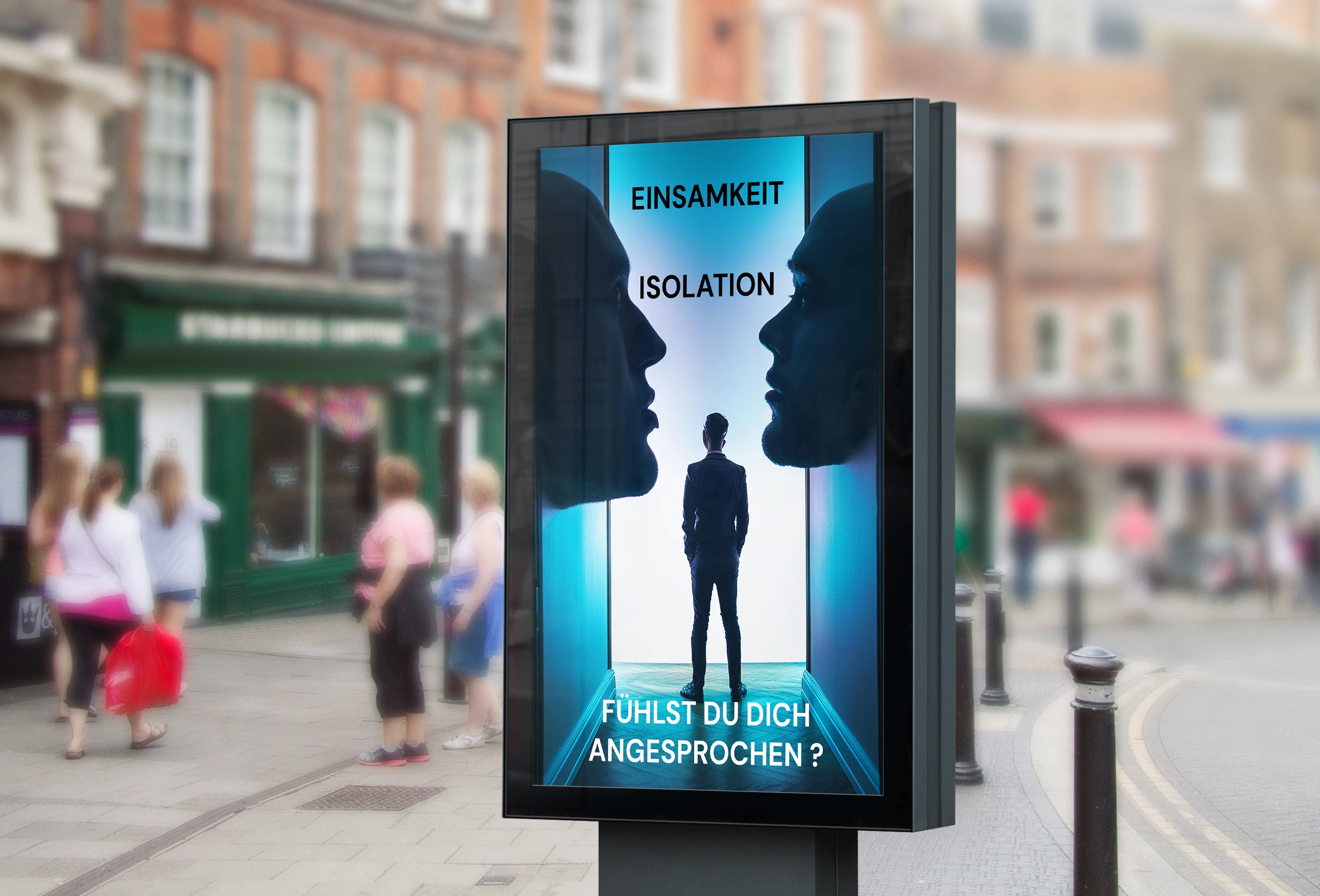 Einsamkeit — Street Billboard