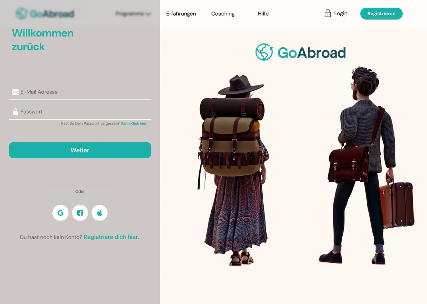 GoAbroad Website