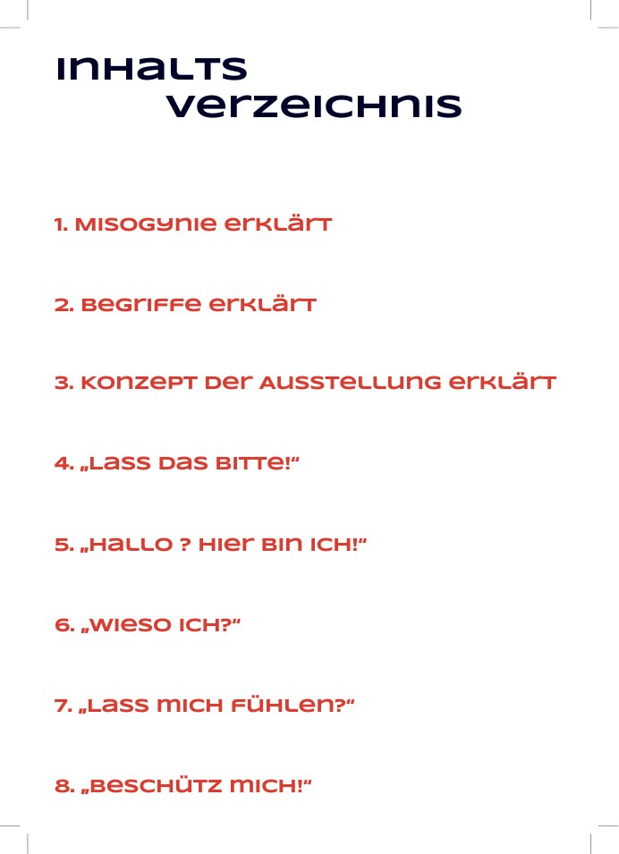 Inhaltsverzeichnis